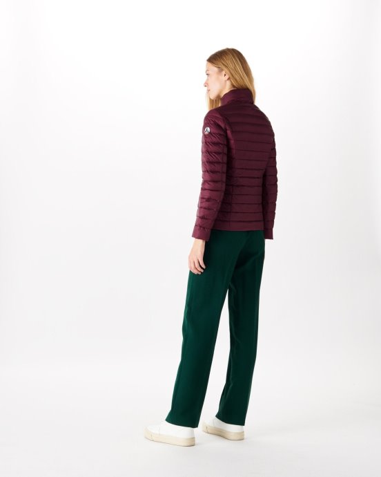 Doudoune Légère Jott New In Aubergine Cha