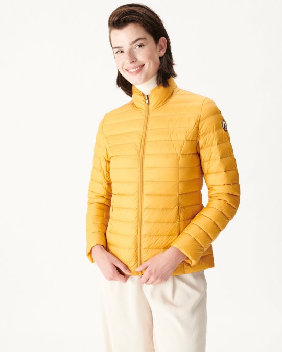 Doudoune Légère Jaune Moutarde Cha Jott