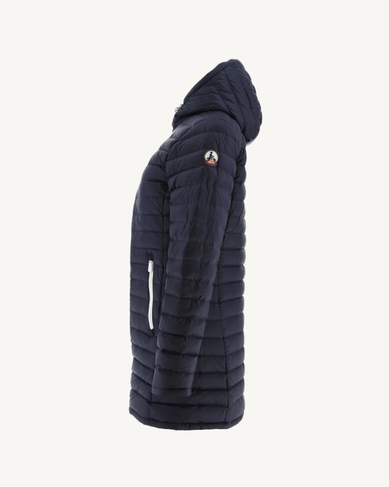 Jott Doudoune Légère Réversible New In Blanc/bleu Marine Moscou