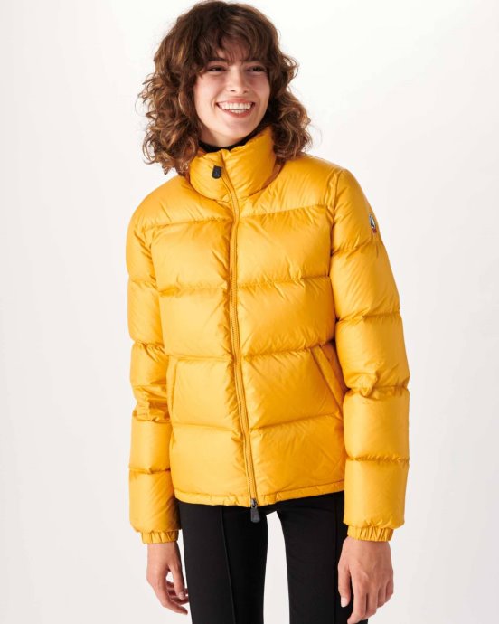 Doudoune Matelassée Jaune Moutarde Cardiff Jott Neuve