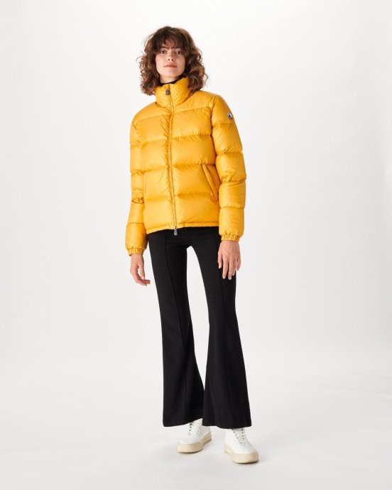 Doudoune Matelassée Jaune Moutarde Cardiff Jott Neuve