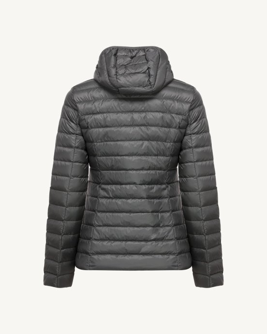Doudoune Légère à Capuche Jott New In Anthracite Cloe