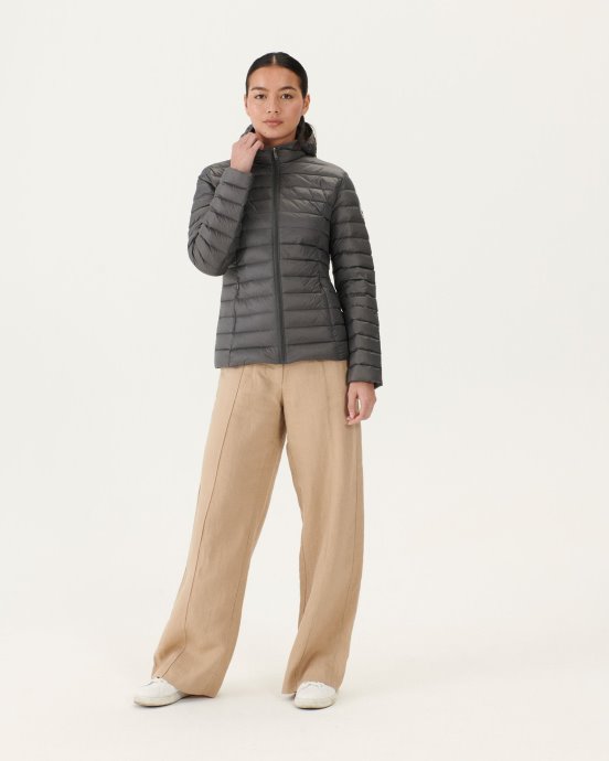 Doudoune Légère à Capuche Jott New In Anthracite Cloe