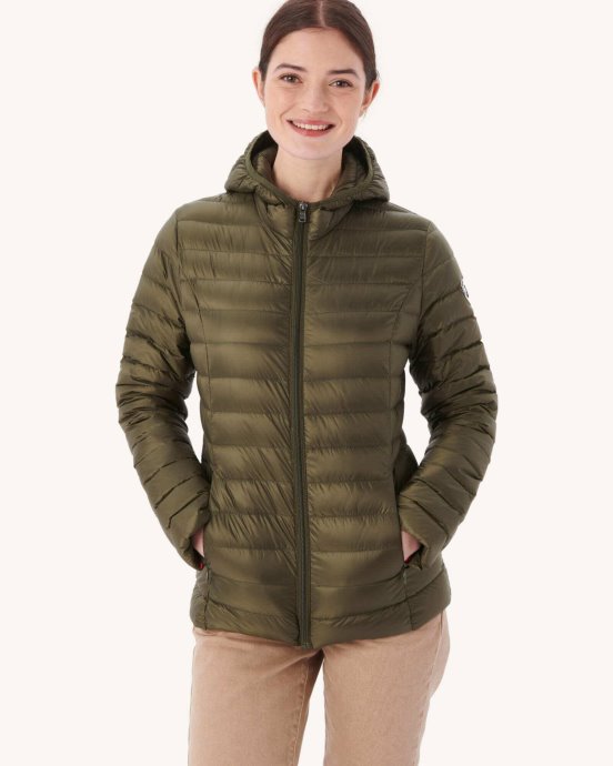 Doudoune Légère à Capuche Jott New In Army Cloe