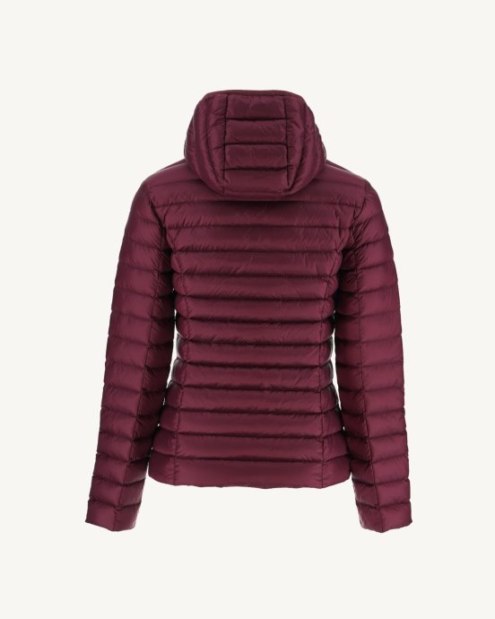 Doudoune Légère à Capuche Jott New In Aubergine Cloe