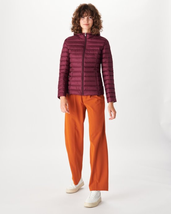 Doudoune Légère à Capuche Jott New In Aubergine Cloe