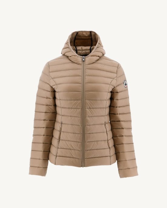 Doudoune Légère à Capuche Jott New In Beige Cloe