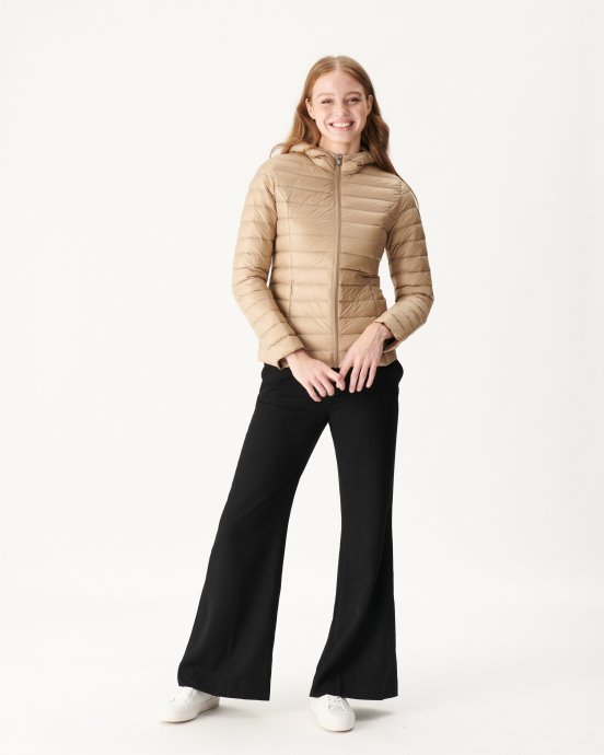 Doudoune Légère à Capuche Jott New In Beige Cloe