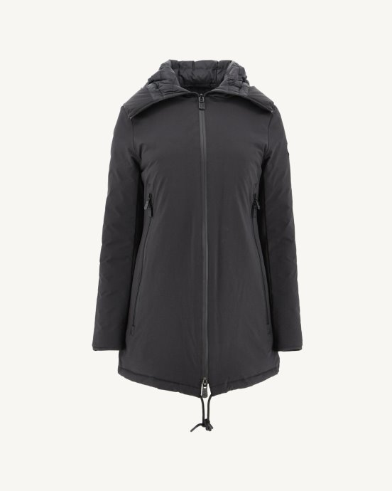 Doudoune A Capuche Noir Siberie Jott New In