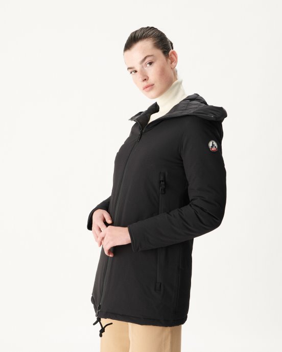 Doudoune A Capuche Noir Siberie Jott New In