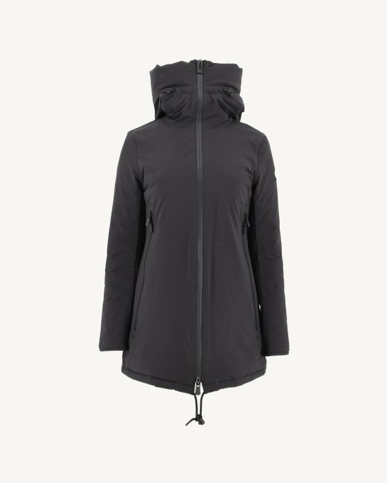 Doudoune A Capuche Noir Siberie Jott New In
