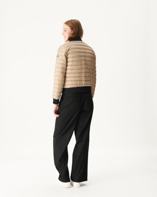 Doudoune Reversible Noir/beige Hanoi Jott Neuf