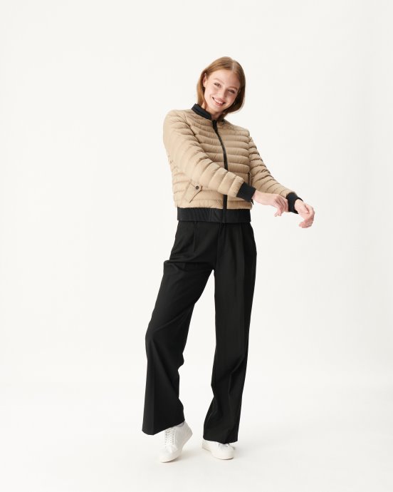 Doudoune Reversible Noir/beige Hanoi Jott Neuf
