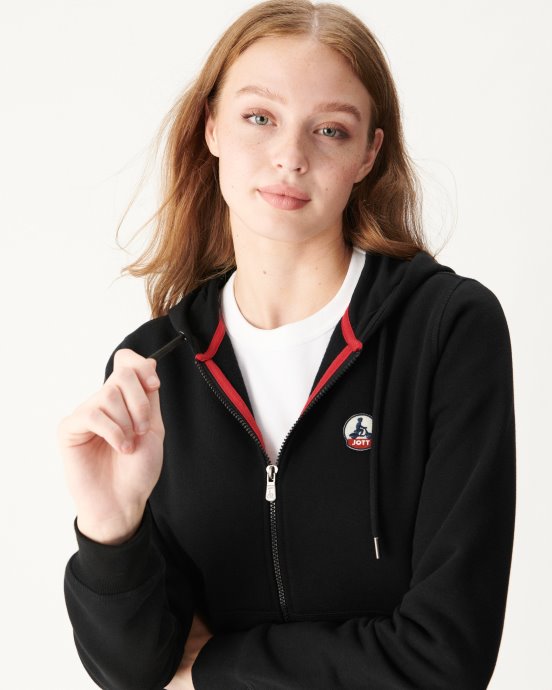 Jott Nouveau Dans Le Sweat à Capuche Noir Oaxaca